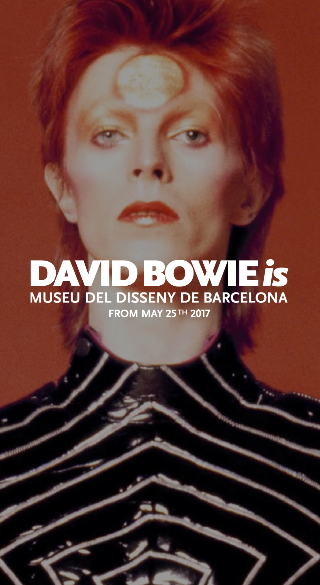 Exposición David Bowie is Barcelona. Diseño y desarrollo web