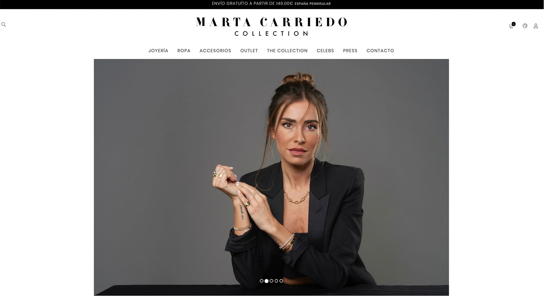 Desarrollo web Marta Carriedo Collection